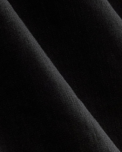 The Shift Dress in Stretch Linen | Black