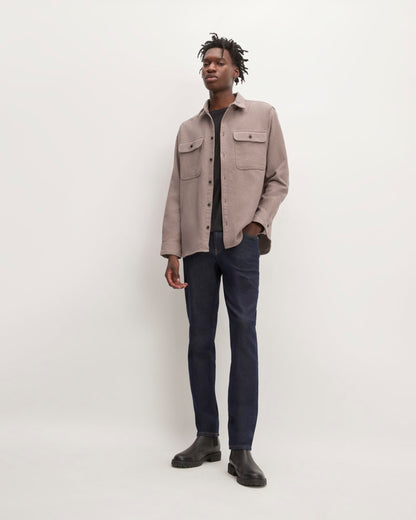 The Heavyweight Overshirt | Uniform | Heathered Brown