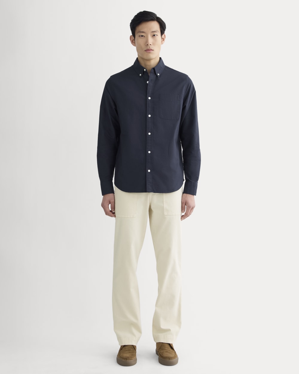 The Classic Oxford Shirt | Navy | Standard