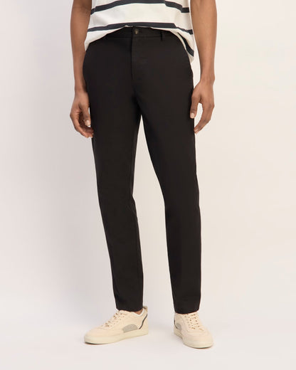The Relaxed Taper Air Chino | Black