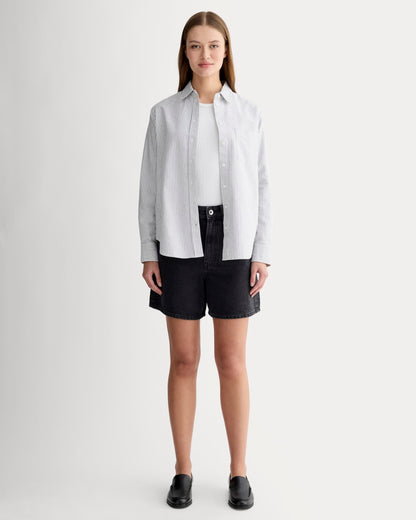 The Must-Have Oxford Shirt | Black / White