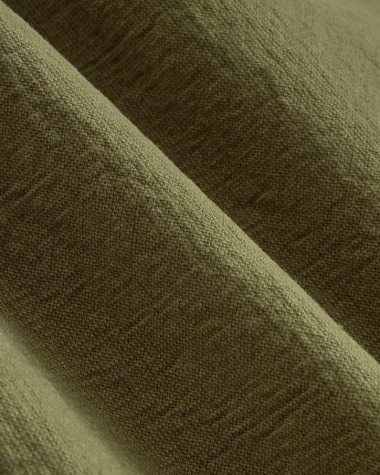 The Canvas Organic Cotton Overshirt | Olive