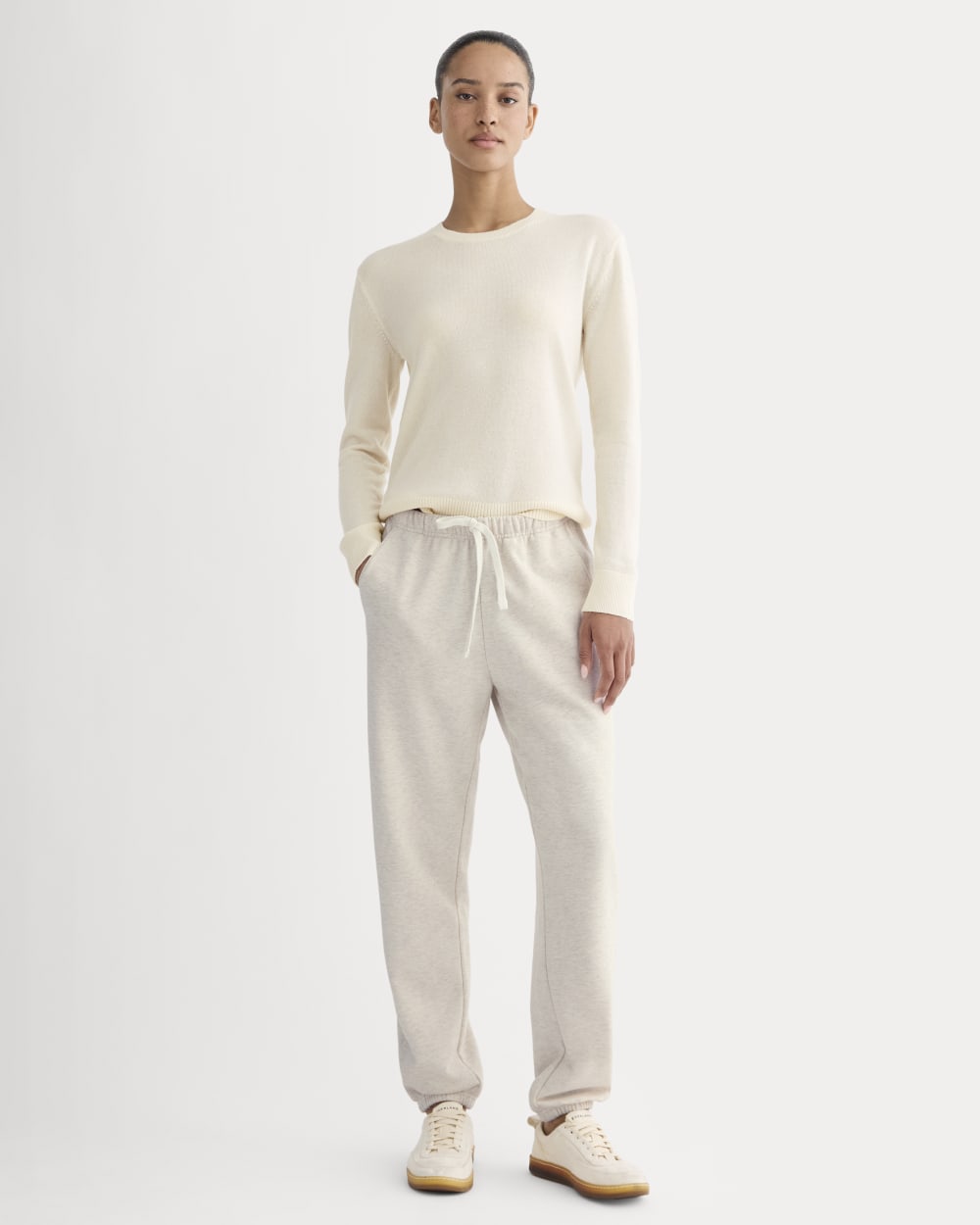 The Off-Duty Jogger | Heathered Oat