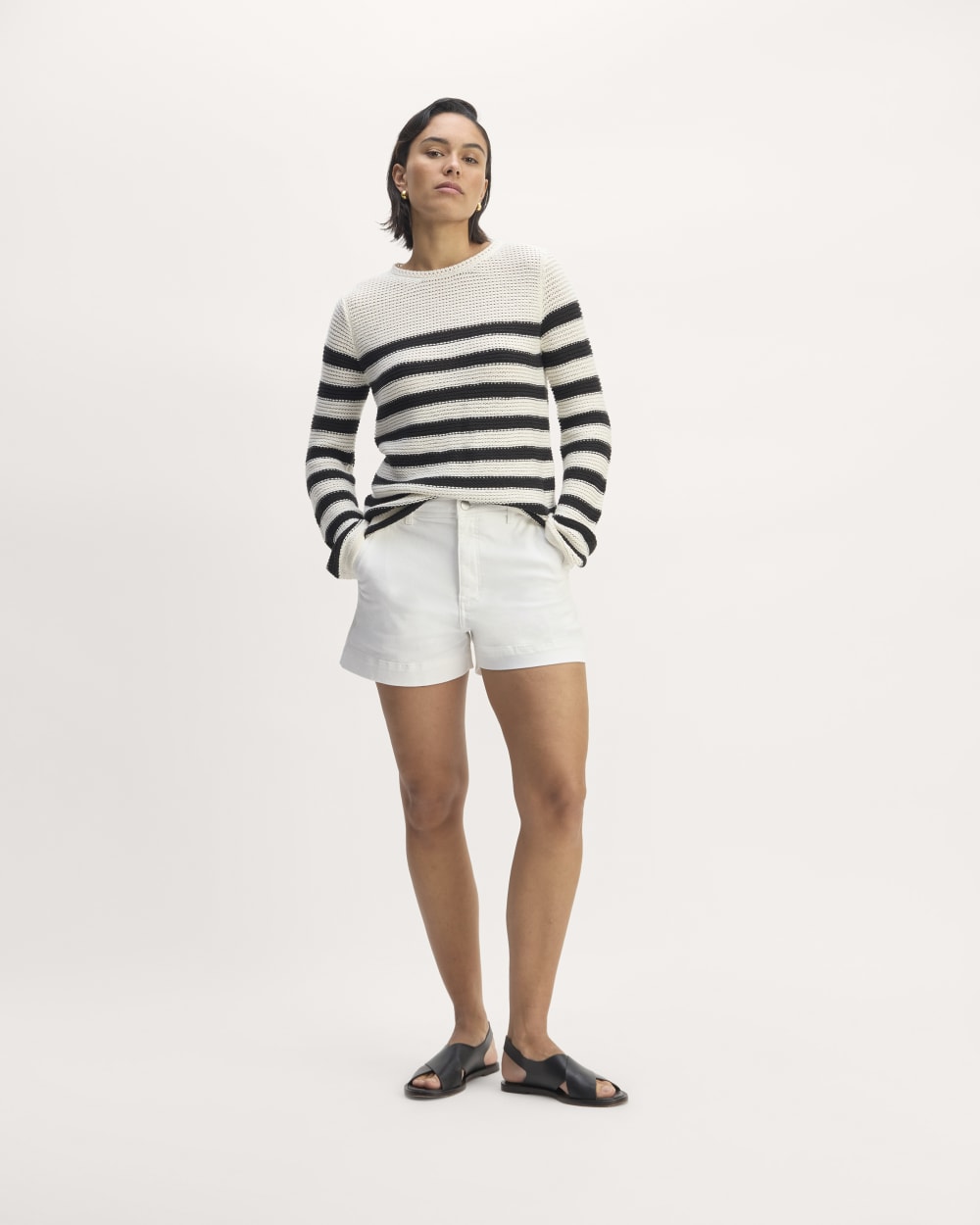 The Organic Way-High® Shortie Short | White