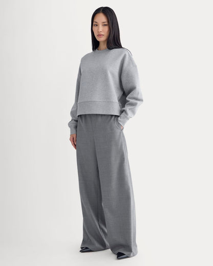 Luxe Fleece Sweatshirt | Vintage Heather Grey