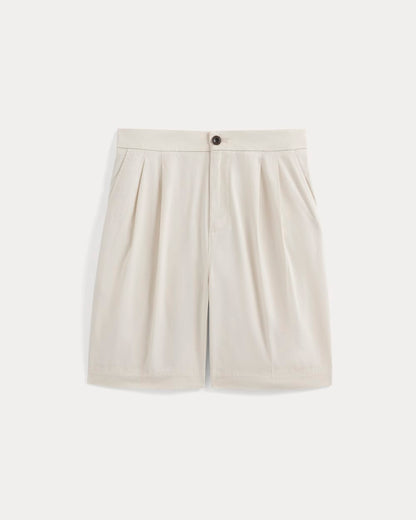Pleated Easy Short | Birch