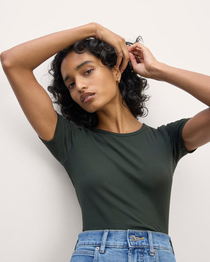 The Luxe Rib Crew | Scarab
