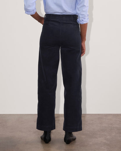 The Sailor Pant in Corduroy | Navy