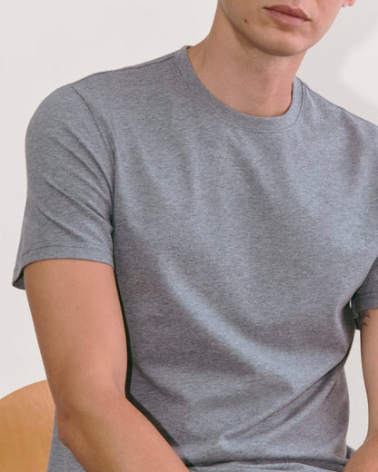 The Essential Organic Crew | Heather Sage Blue