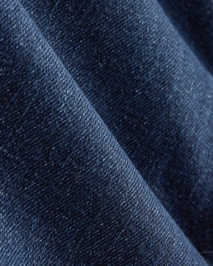 The High-Key Stovepipe Jean | Dark Indigo