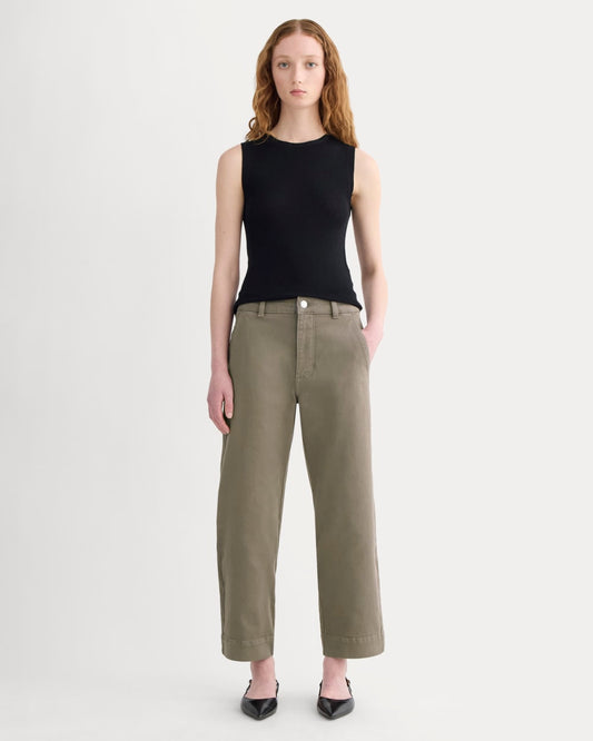 The Utility Straight-Leg Pant | Taupe | 26.5" Inseam