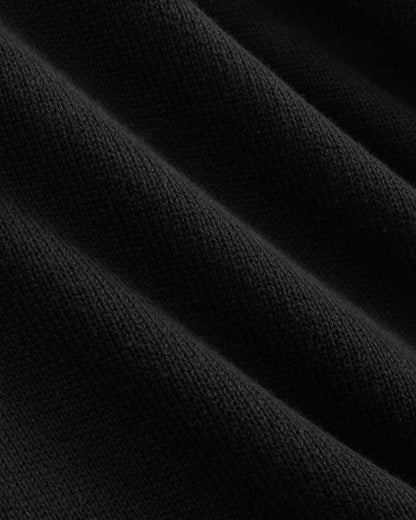 The Boxy Vest in Everyday Cotton | Black