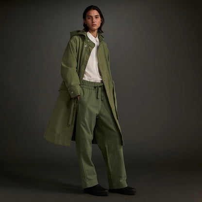 The Canvas Organic Cotton Parka | Forest Green