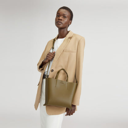 The Luxe Italian Leather Crossbody | Beech