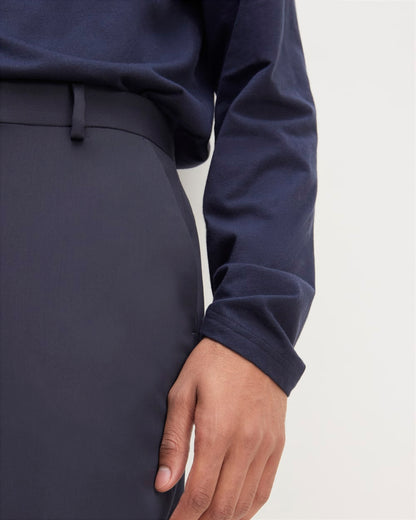 The Organic Cotton Long-Sleeve Turtleneck | Deep Navy