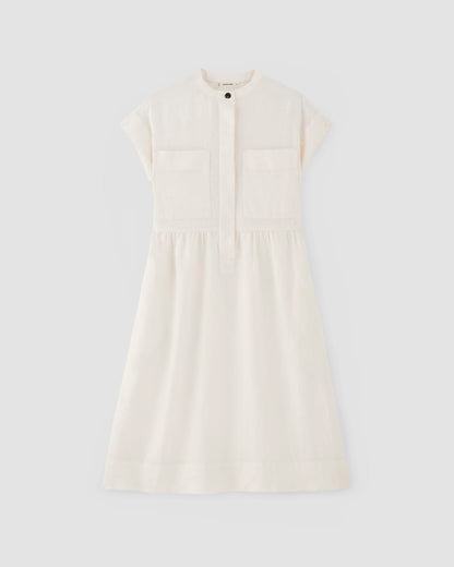 The Craft Dress in Linen | Bone