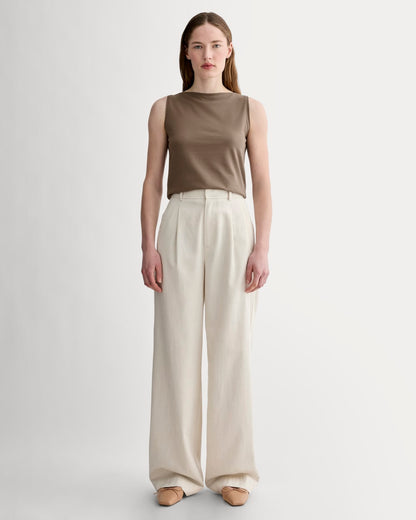 The Form Boatneck Tank | Deep Taupe