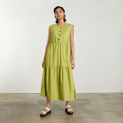 The Tiered Midi Dress | Pepper