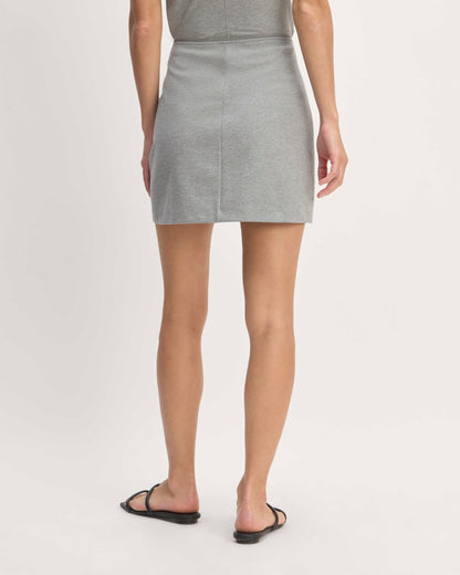 The Dream Mini Skirt | Mid Heather Grey