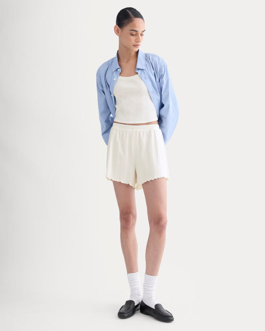 Lounge Rib Short | Bone