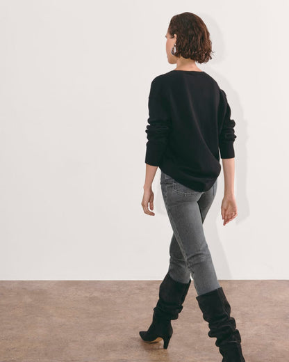 The Original Cheeky® Jean | Washed Charcoal | 28.5" Inseam