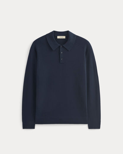 Ultrasoft Polo Sweater |  Navy