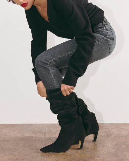 The Original Cheeky® Jean | Washed Charcoal | 28.5" Inseam