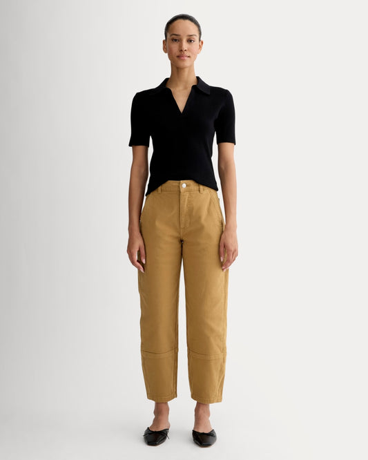 The Utility Barrel Pant | Oak Brown | Regular