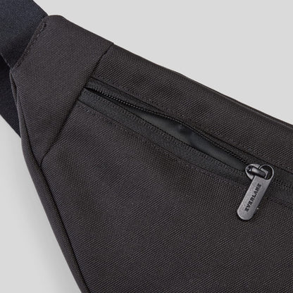 The Renew Transit Fanny Pack | Black (with label)