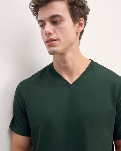 The Essential Organic V-Neck Tee | Scarab